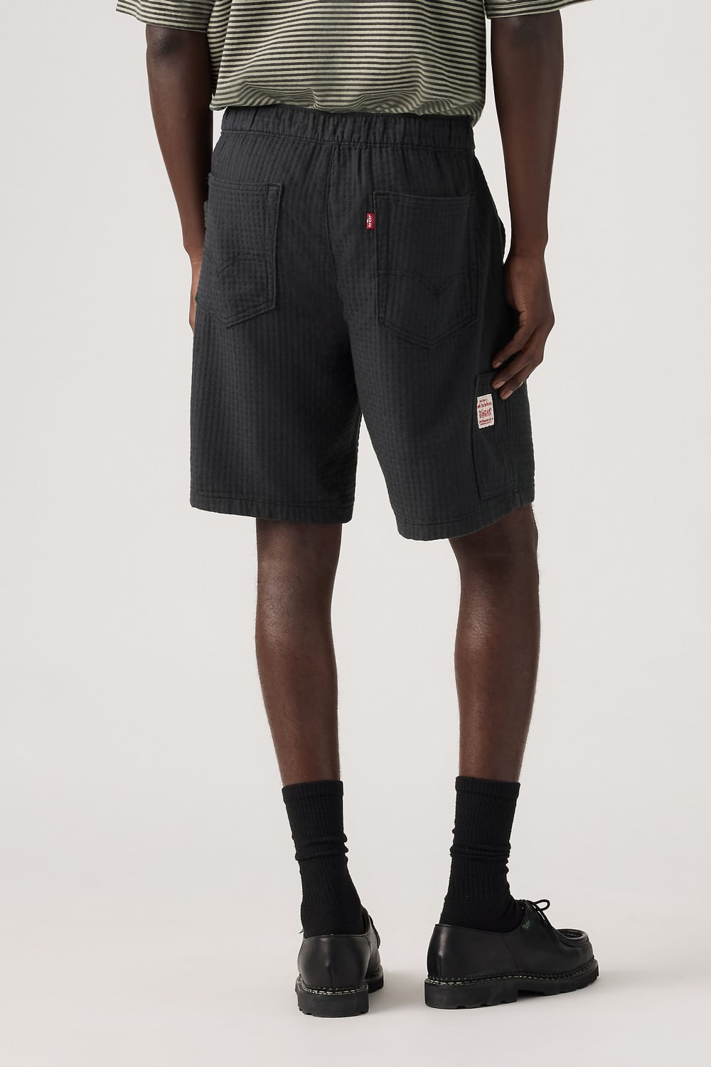 Pull on workear short negro — imagen 4