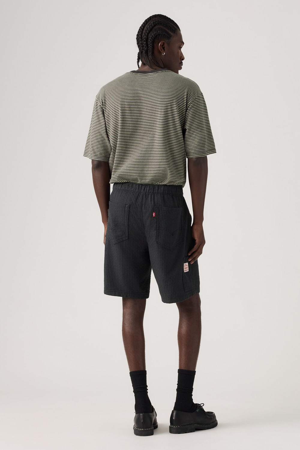 Pull on workear short negro — imagen 7