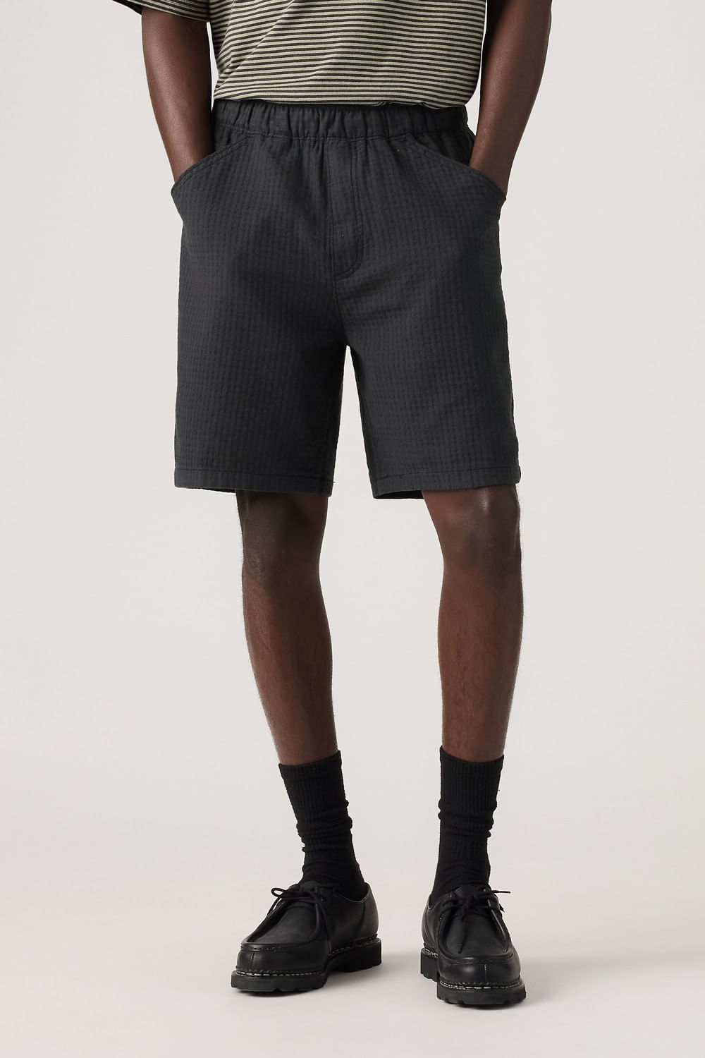 Pull on workear short negro — imagen 8