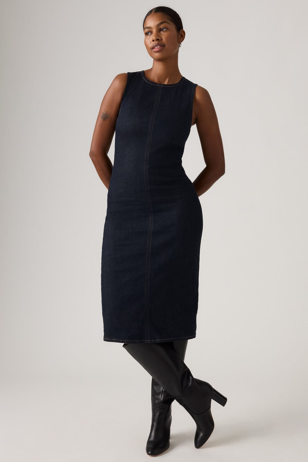 Levis column dress fem fatale