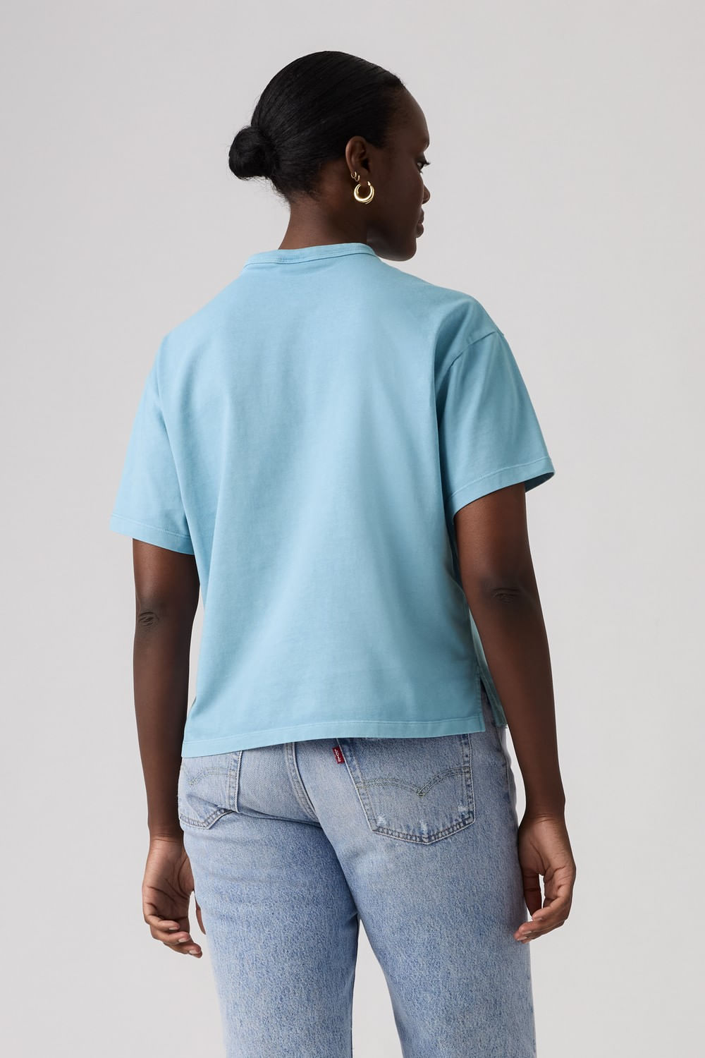 Vintage tee garment dye glacier lake — imagen 4