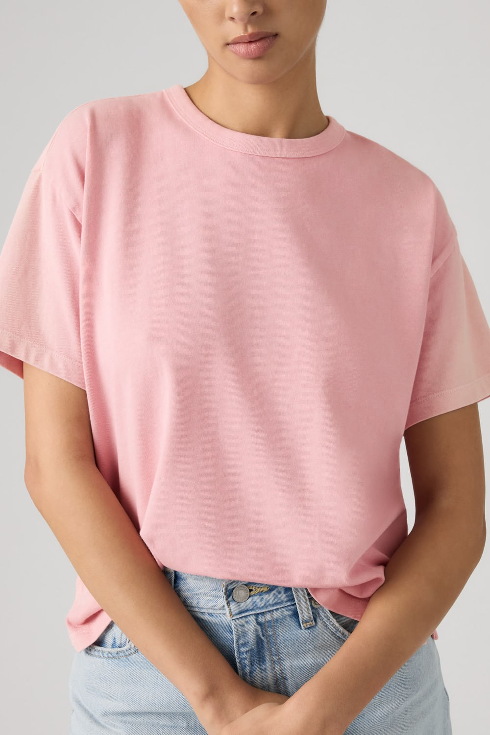 Levis vintage tee garment dye coral blush — imagen 2