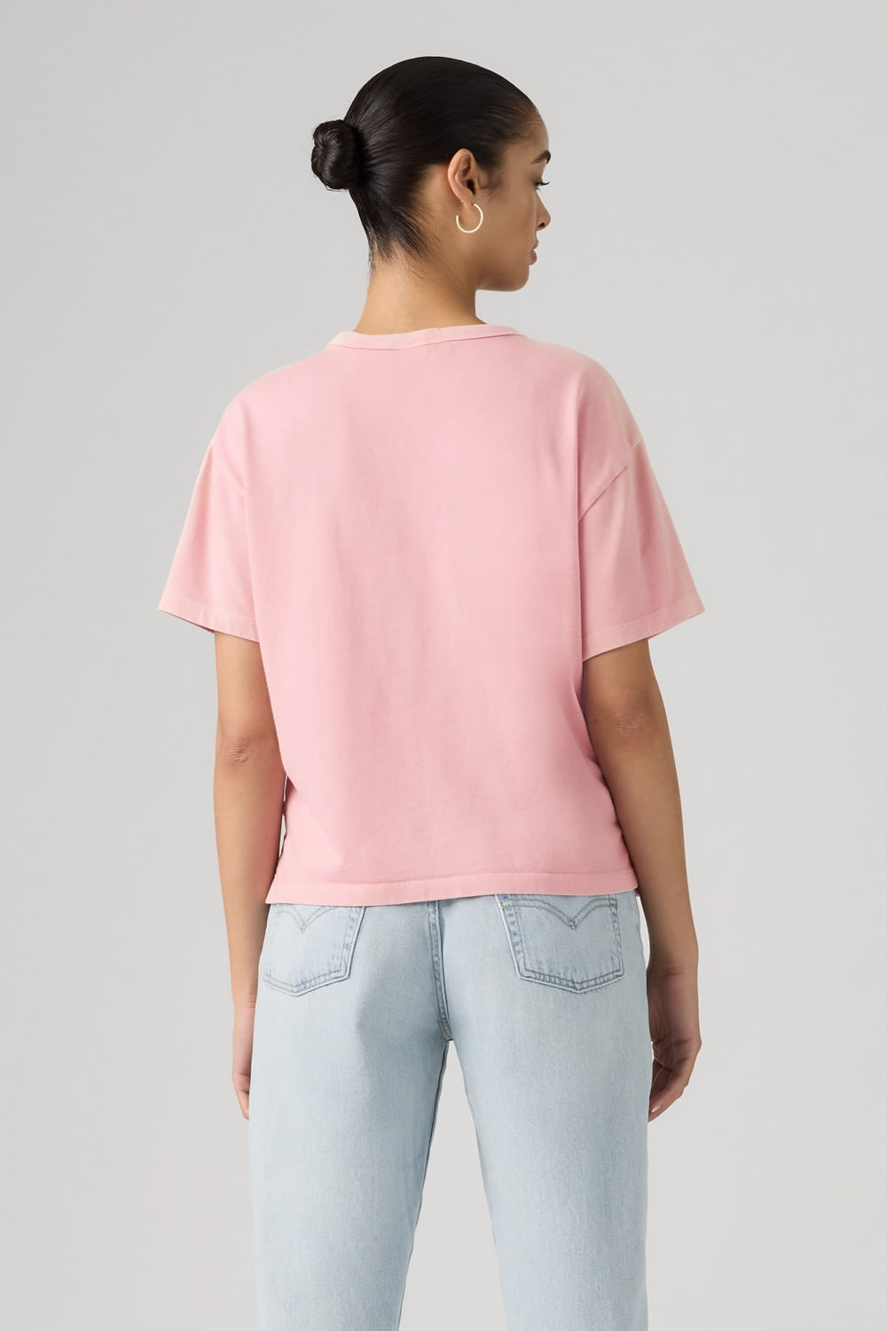 Levis vintage tee garment dye coral blush — imagen 4