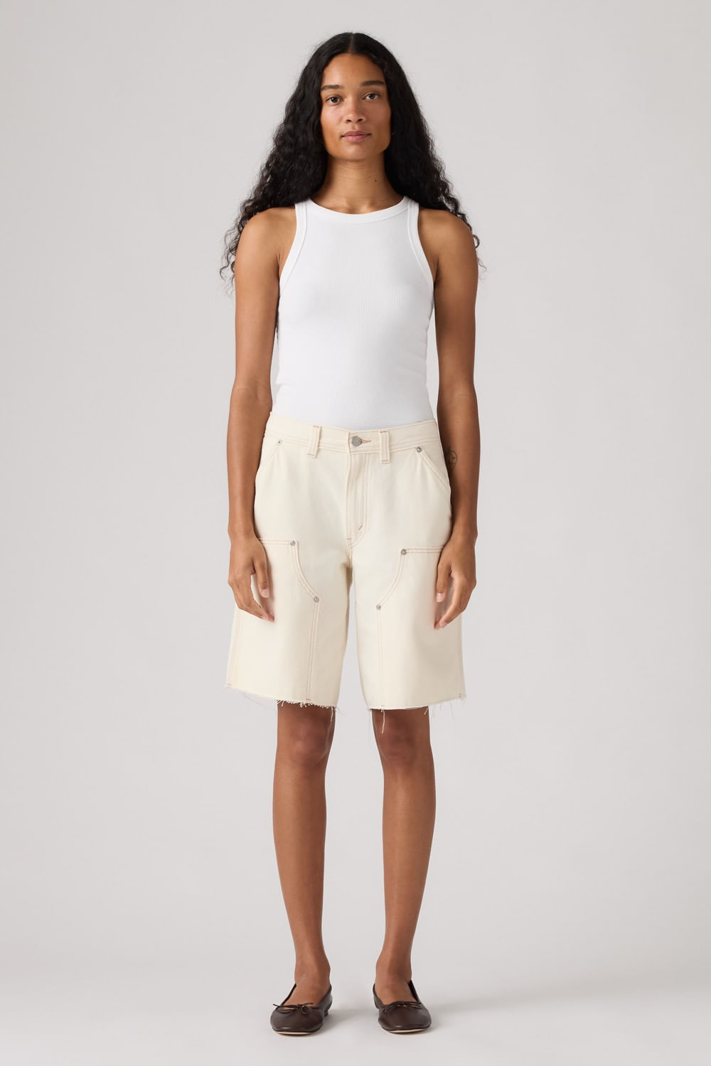 Baggy dad utility short Carpe no yeah