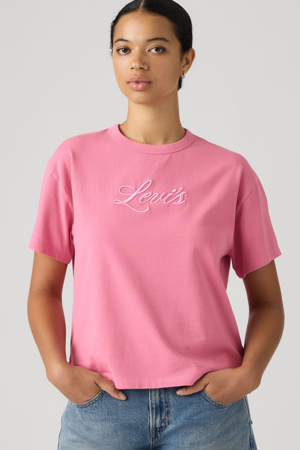 Gr vintage tee Levi's script b tameless rose