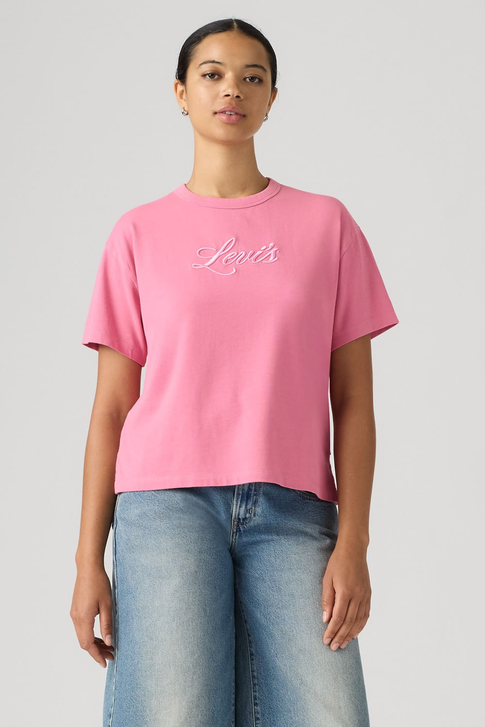 Gr vintage tee Levi's script b tameless rose — imagen 3