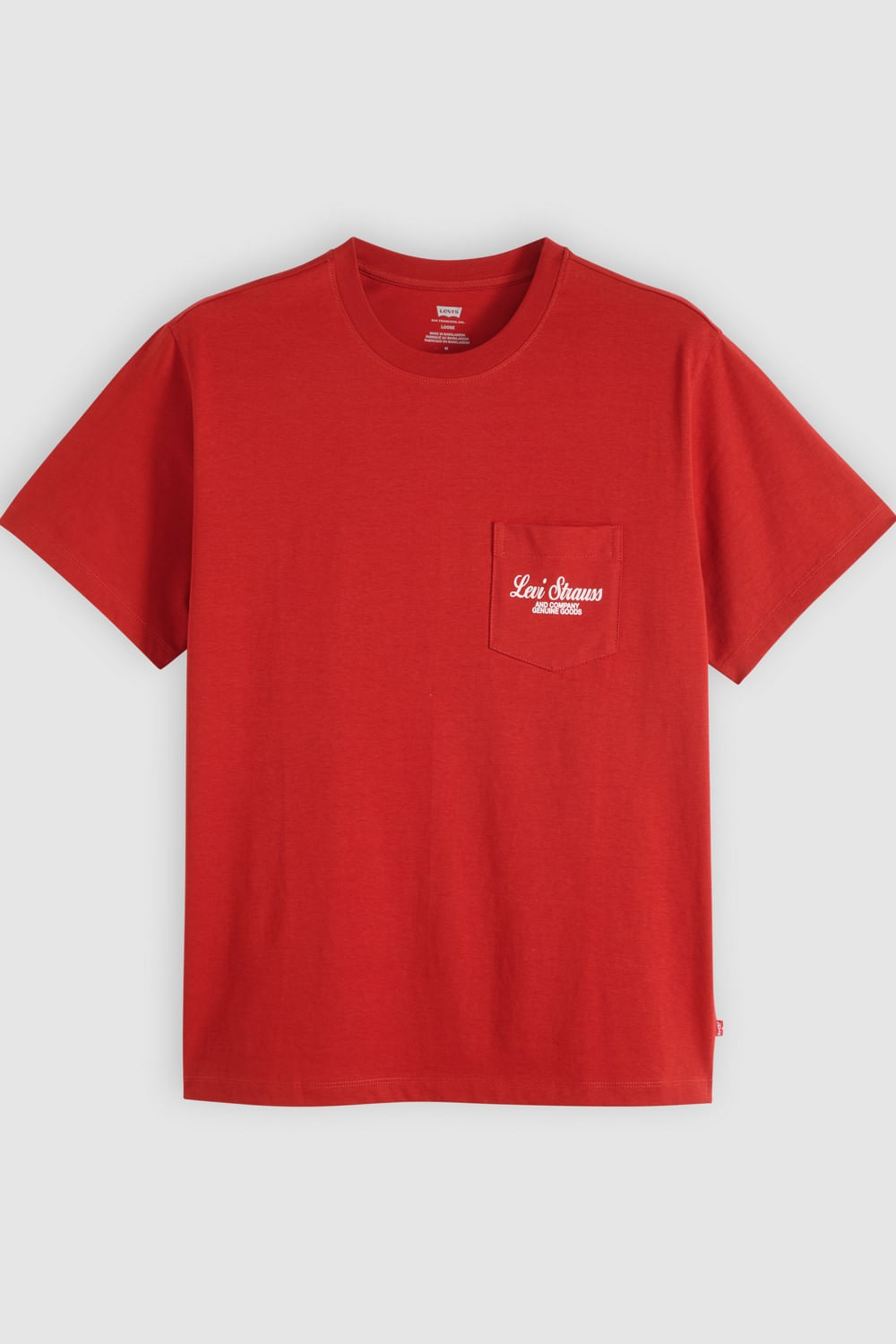Camiseta Relaxed Graphic Pocket Tee roja de Levis — imagen 5