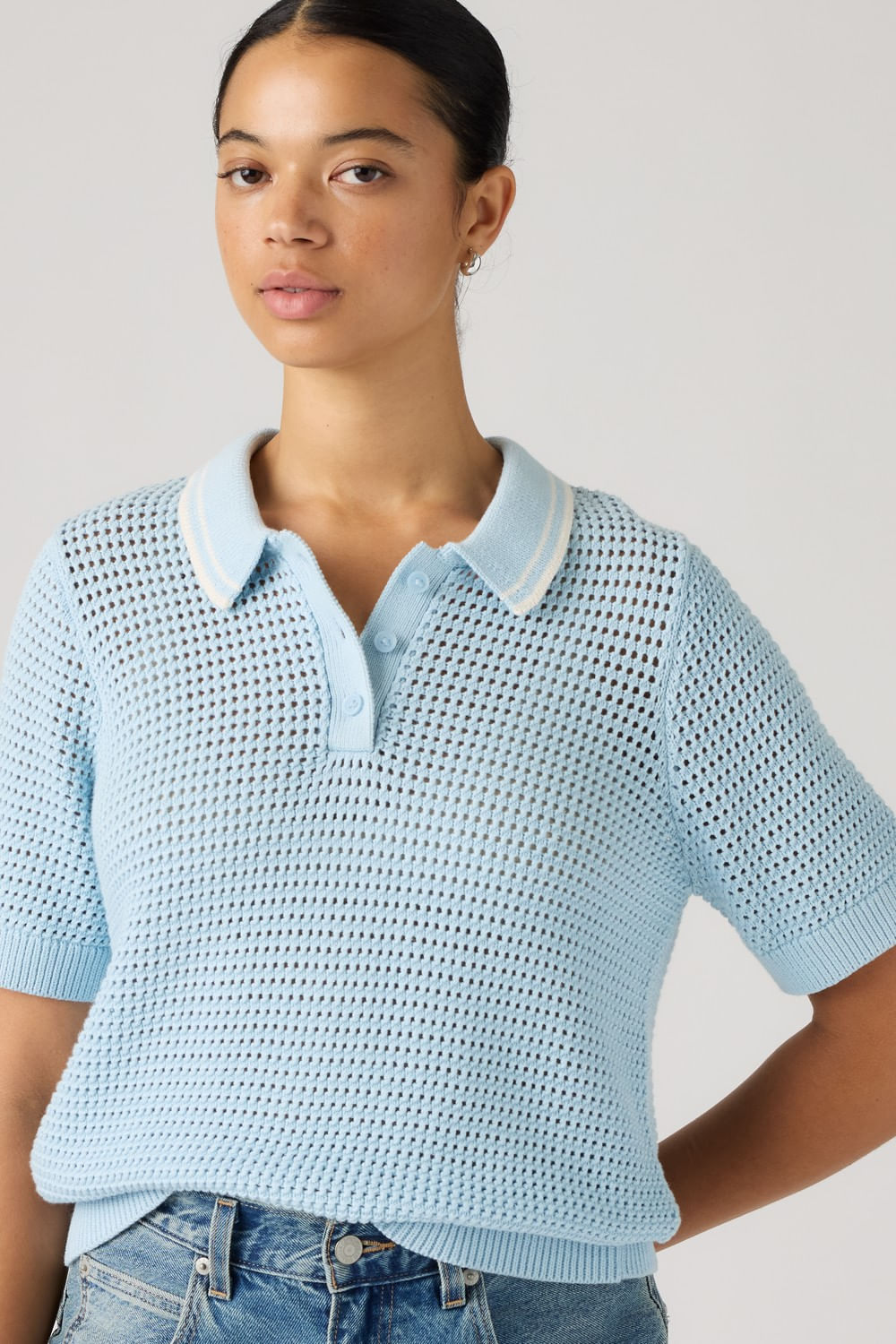 Alizee ss polo sweater angel fall Levis