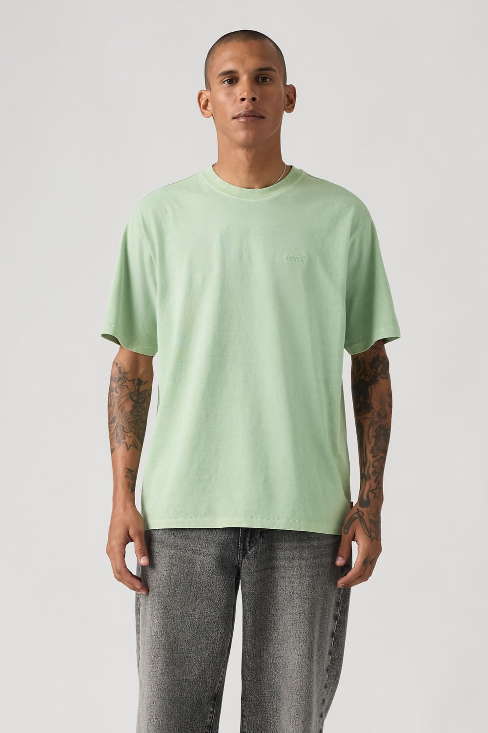 Levis red tab vintage tee cameo green gd