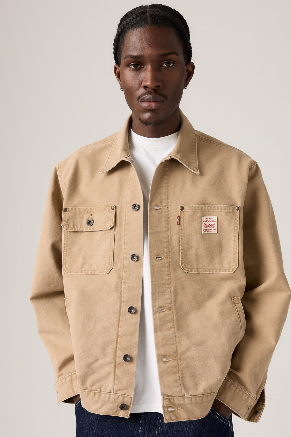 Levis sunrise trucker tigers eye — imagen 4