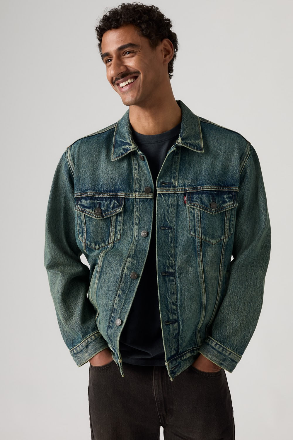 Relaxed fit trucker Timewell spent