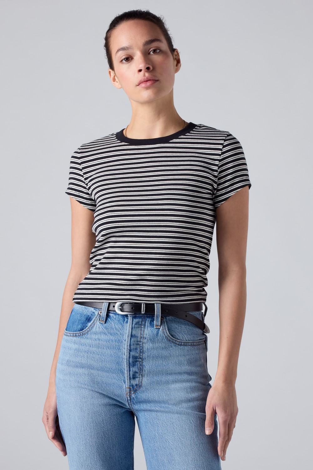 Camiseta básica Levis stripe anthracite night