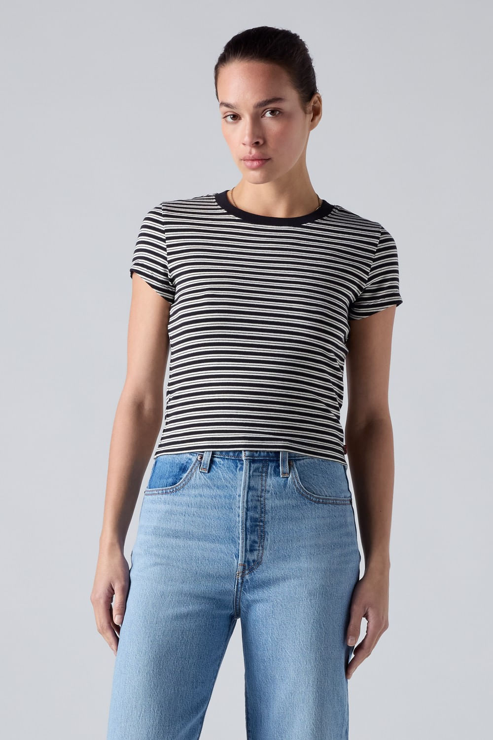 Camiseta básica Levis stripe anthracite night — imagen 3
