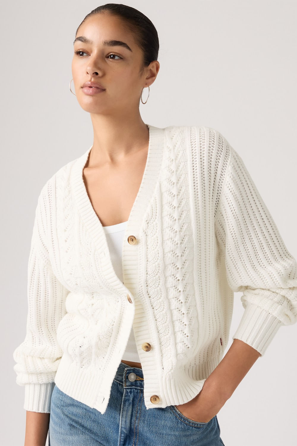 Cardigan Snowflake Tofu de Levis