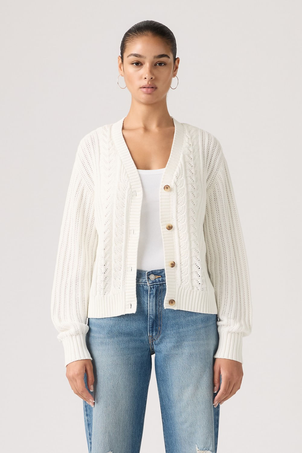 Cardigan Snowflake Tofu de Levis — imagen 3